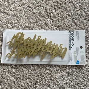 Target Room Essentials Gold Letter Board Words party event decoration